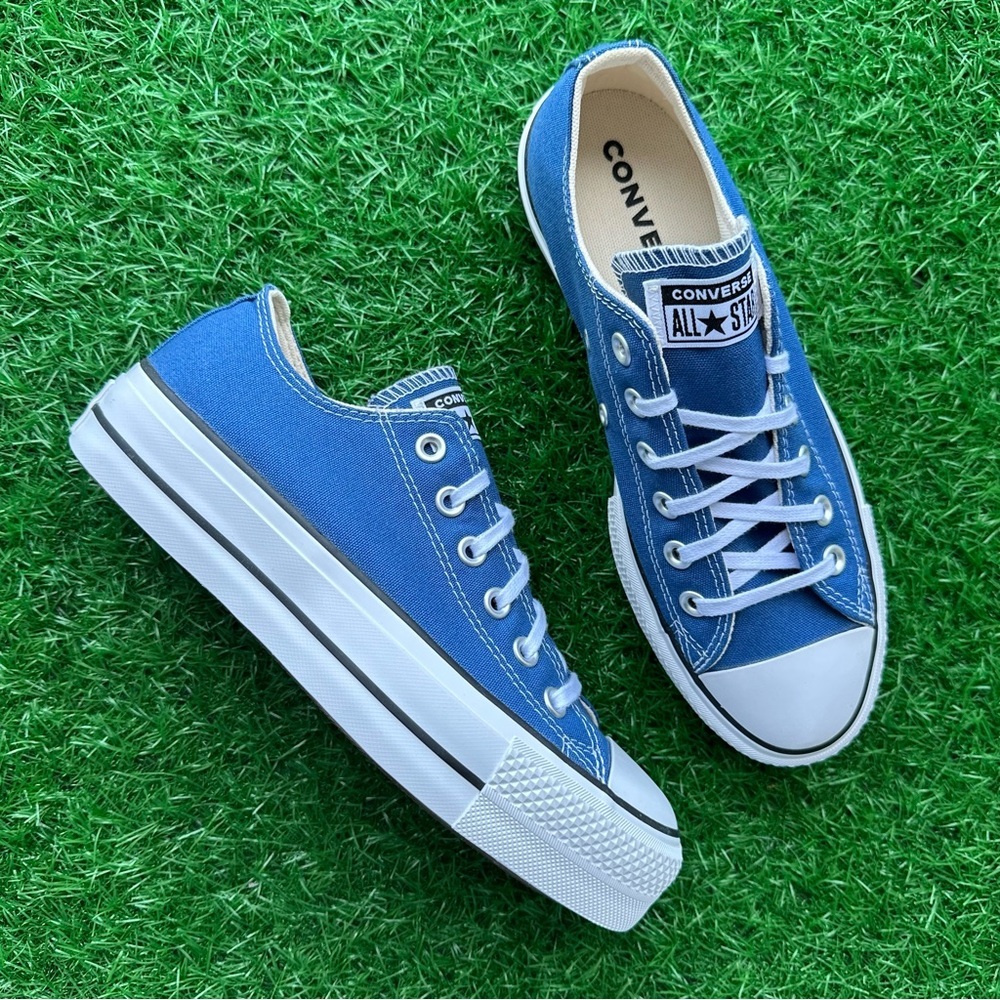 🎁Converse Chuck Taylor All Star Ctas Lift Hi Armor Blue - Picture 5 of 8